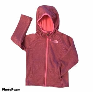 The Northface Pink Toddler Agave Hoodie